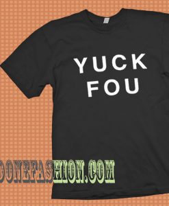 Yuck Fou Black Tees