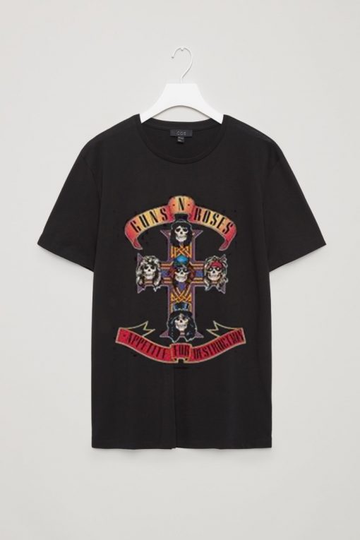 guns n roses appetite for destruction tshirt