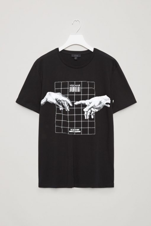 hand t shirt