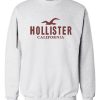 hollister california logo sweatshirt