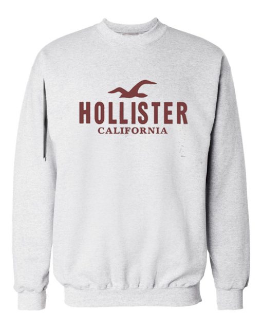 hollister california logo sweatshirt