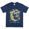 moon rocket t-shirt