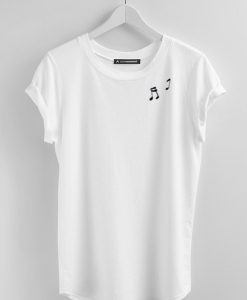 musical notes tshirt