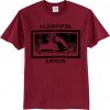 plentiful error maroon t shirt