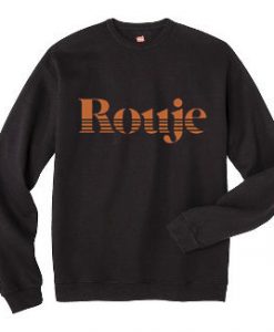 rouje logo sweatshirt