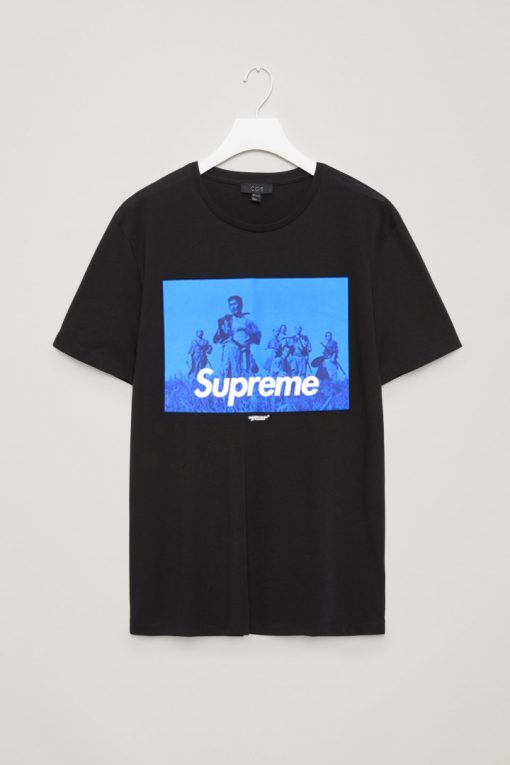 supreme x undercover seven samurai t-shirt