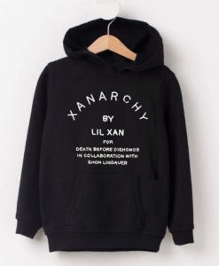 x anarchy black hoodies