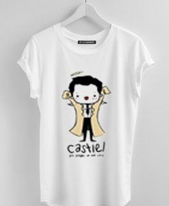 CASTIEL WHITE TEES