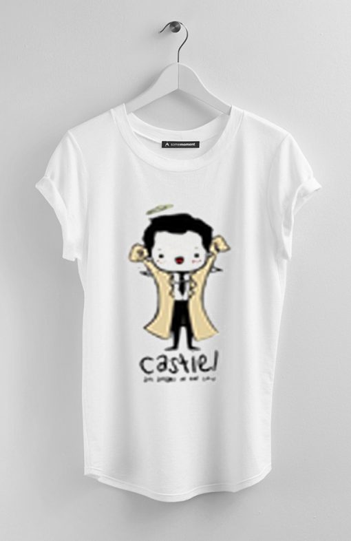 CASTIEL WHITE TEES