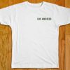 Los Angeles White T shirts