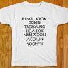 JUNG LOOK KOREAN WHITE T SHIRTS