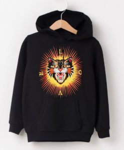 Love Tiger Sun Hoodie