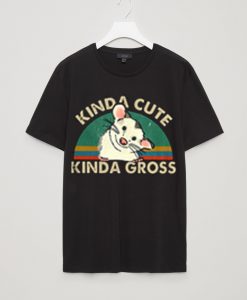 KINDA CUTE KINDA GROSS Black Tees