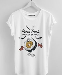 Peter Puck hockey school T-shirt