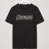 Avengers Unisex black Tees