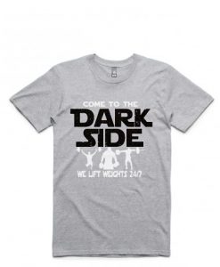 COME TO DARK SIDE GREY TEES