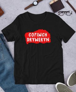 Cofiwch Dryweryn Black t shirt