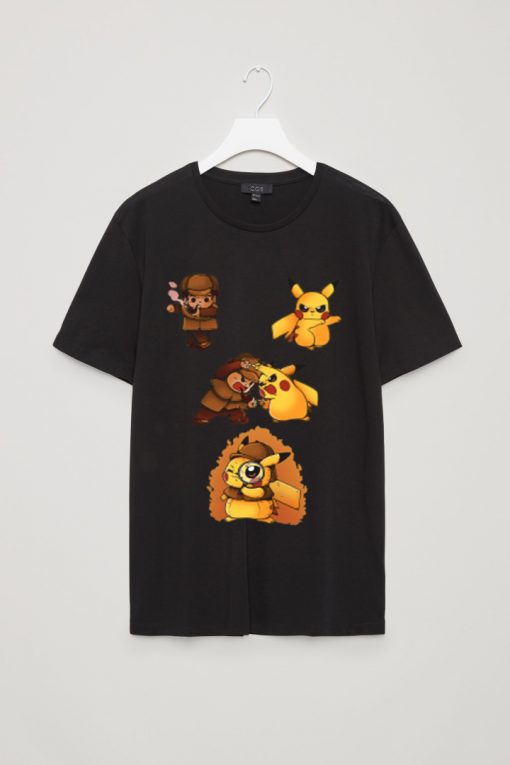 DETECTIVE PIKACHU MOVIE T SHIRTS