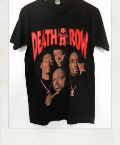 Death Row Records Vintage Inspired T Shirt