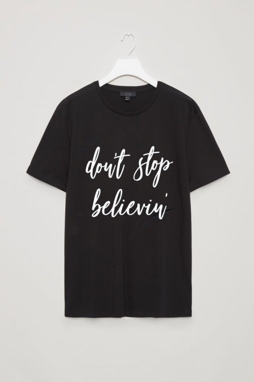 Don't stop believing journey r shirt