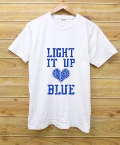 Light It Up Blue shirts