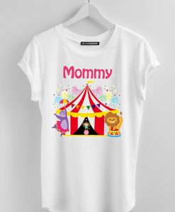 Mommy Celebration Circus Birthday Shirts