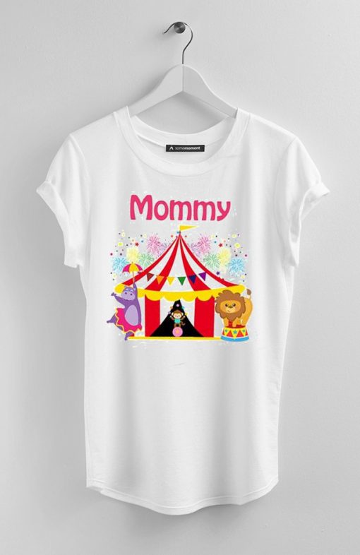 Mommy Celebration Circus Birthday Shirts