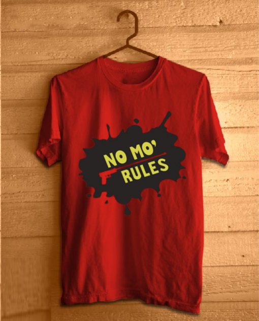 No MO Rules Red Tshirts