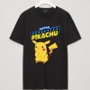 Official Pokemon detective Pikachu black Tees