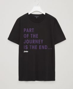 Part Of The Journey Black Tees