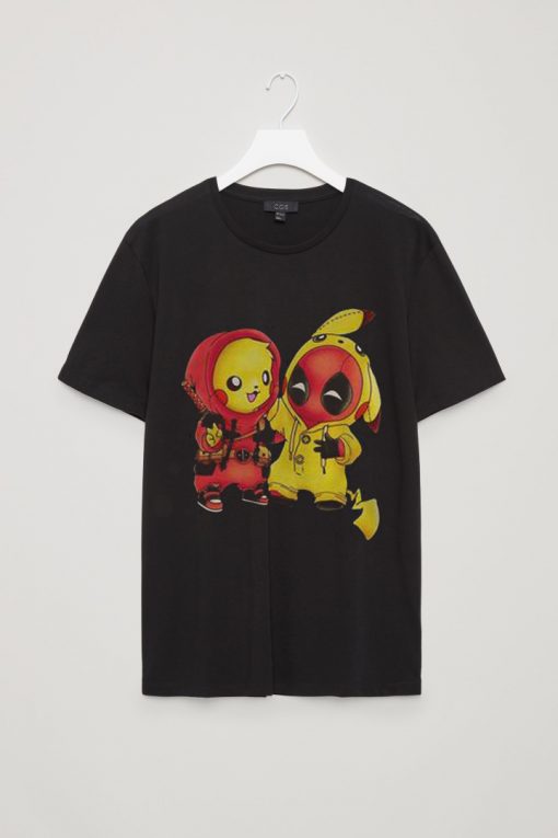 Ryan Reynolds Pikachu Deadpool t shirt