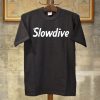 Slowdive Black Tees