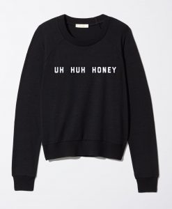 UH UH HONEY Black Sweatshirts