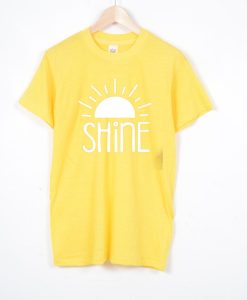 Yellow Shine Unisex T shirts