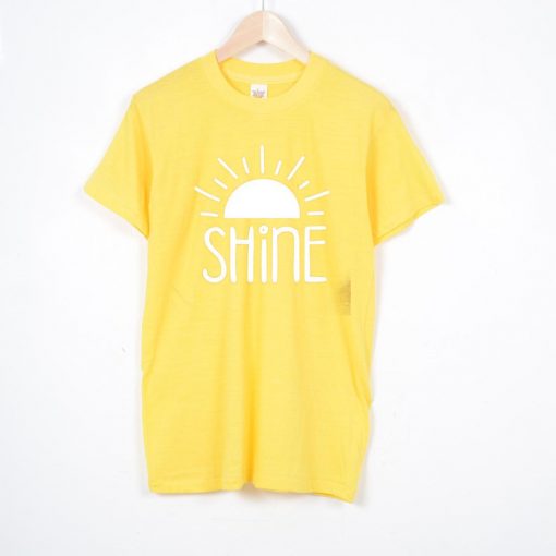 Yellow Shine Unisex T shirts