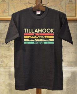 the tillamook oregone black tees