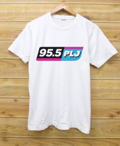 95.5 PLJ White Tees