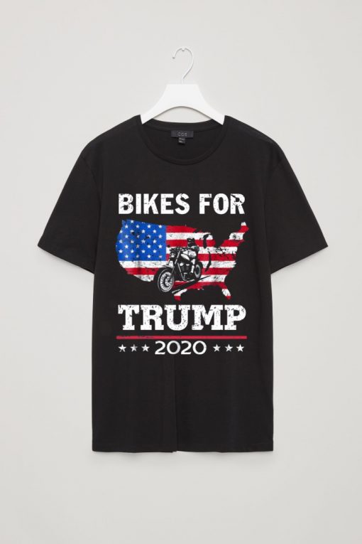 BIKES FOR TRUMP 2020 T SHIRTS