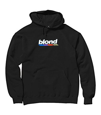 blond embroidered hoodie