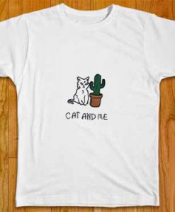 CAT & CACTUS T-SHIRT