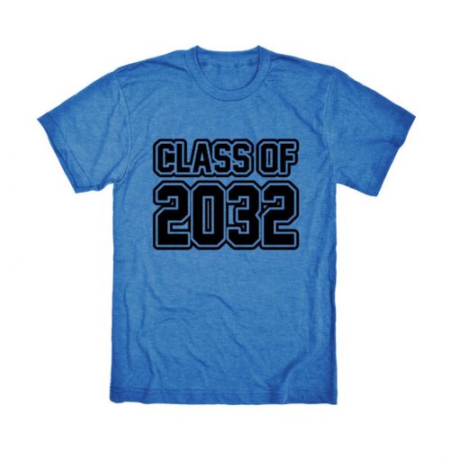 Class of 2032 blue T-Shirt