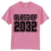 Class of 2032 pink T-Shirt