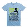 DEFYING GRAVITY Blue T-SHIRT