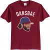 Dansbae Dansby Swanson Inspired Fan maroon T-Shirt