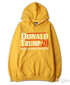 Donald Trump '20 Make America Greater Yellow Hoodie