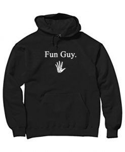 FUN GUY BLACK HOODIE