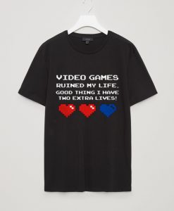 FUNNY VINTAGE GAMING TSHIRTS