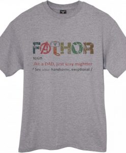 Fa Thor grey noun shirt