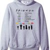 Friends Be LIKE unisex fleece grey hoodie