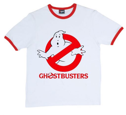 Ghostbusters Red Ringer T shirts